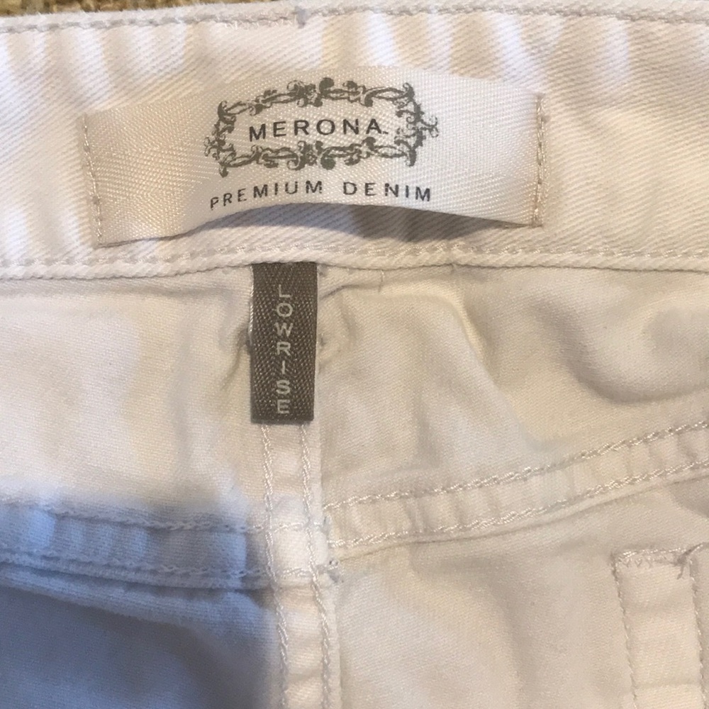 ⚡️ Low Rise Boot Cut White ⚡️ - Picture 2 of 2